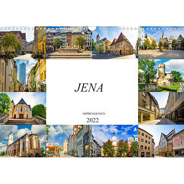 Jena Impressionen (Wandkalender 2022 DIN A3 quer), Dirk Meutzner