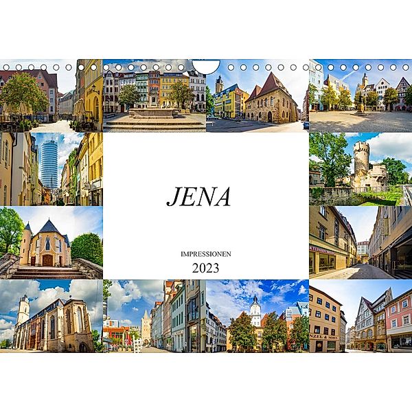 Jena Impressionen (Wandkalender 2023 DIN A4 quer), Dirk Meutzner