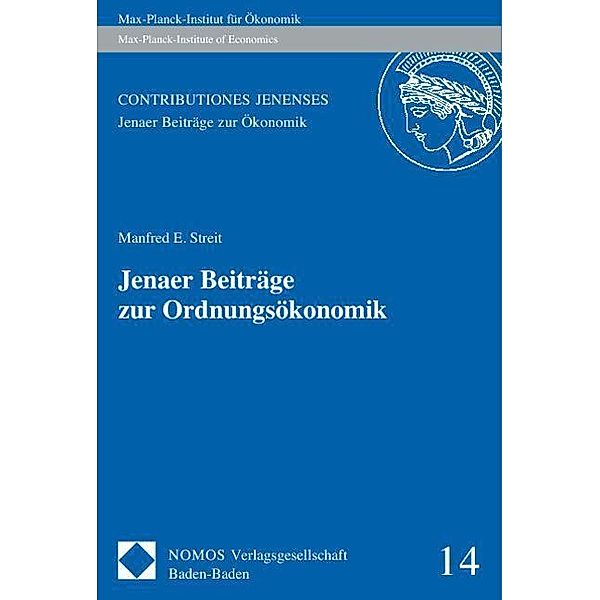 Jenaer Beiträge zur Ordnungsökonomik