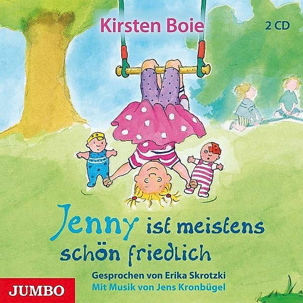 Jenny ist meistens schön friedlich, 2 CDs, Kirsten Boie