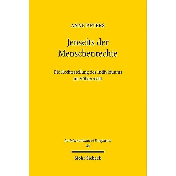 Jenseits der Menschenrechte, Anne Peters