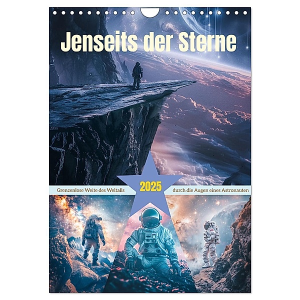 Jenseits der Sterne (Wandkalender 2025 DIN A4 hoch), CALVENDO Monatskalender, Calvendo, Steffen Gierok-Latniak