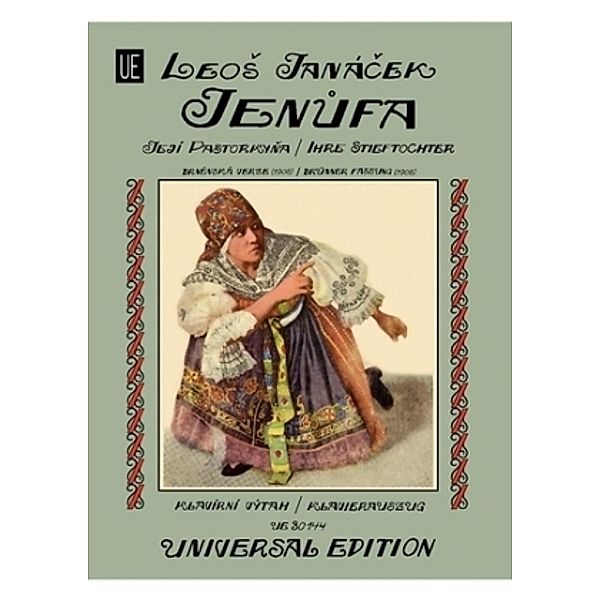 Jenufa, Klavierauszug., Jenufa