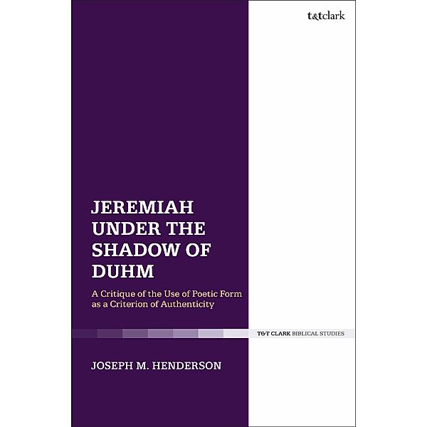 Jeremiah Under the Shadow of Duhm, Joseph M. Henderson