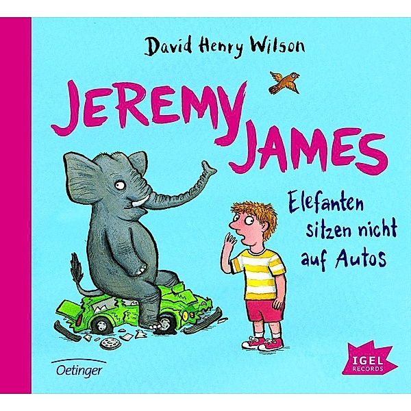 Jeremy James - Elefanten sitzen nicht auf Autos, 1 Audio-CD, David Henry Wilson