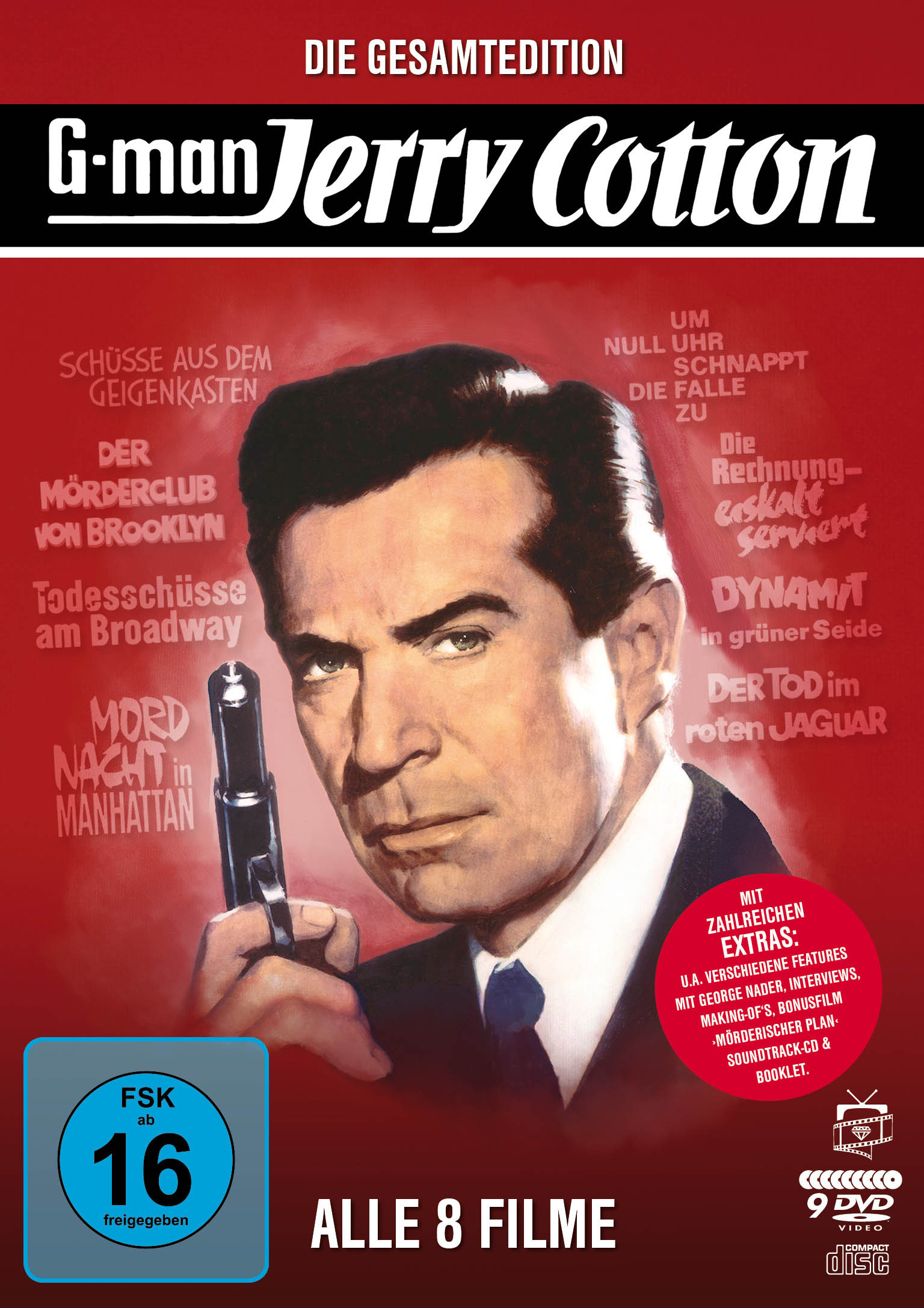 Image of Jerry Cotton - Die Gesamtedition: Alle 8 Filme