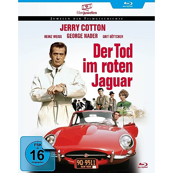 Jerry Cotton - Tod im roten Jaguar Filmjuwelen, Herbert Reinecker