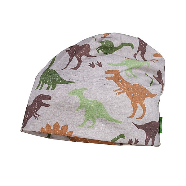 maximo Jersey-Beanie DINO in silbermelange