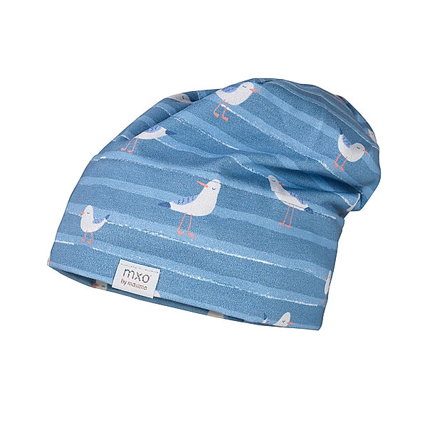 maximo Jersey-Beanie MÖWEN in hellblau