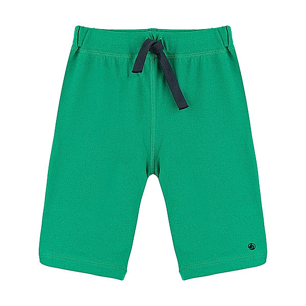 Petit Bateau Jersey-Bermudas BASIC in grün