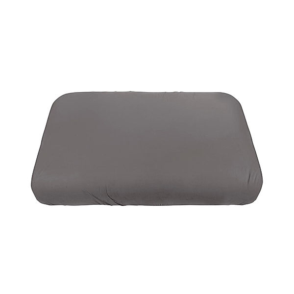 Sebra Jersey-Bettlaken BABY (120x70) in classic grey