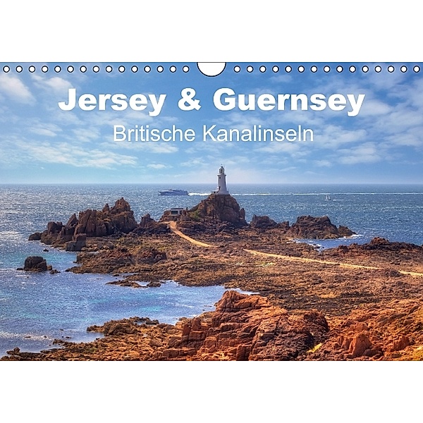 Jersey & Guernsey - britische Kanalinseln (Wandkalender 2014 DIN A4 quer), Joana Kruse