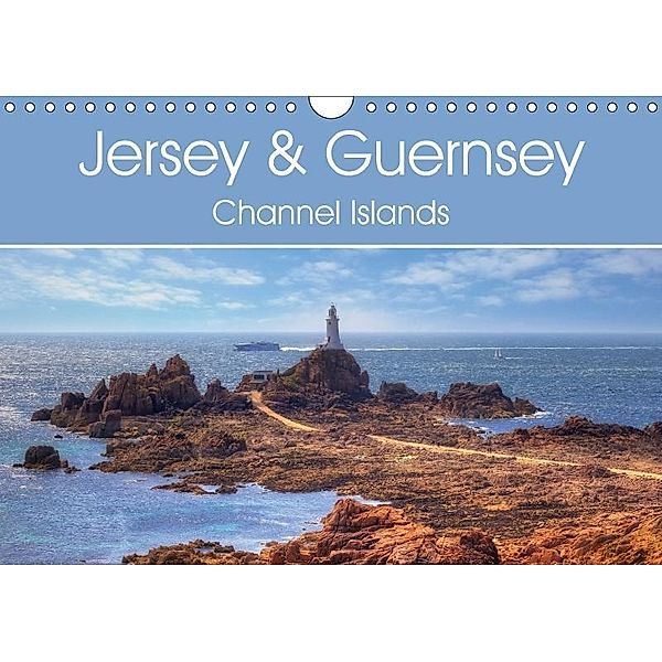 Jersey & Guernsey - Channel Islands (Wall Calendar 2017 DIN A4 Landscape), Joana Kruse