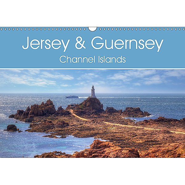 Jersey & Guernsey - Channel Islands (Wall Calendar 2019 DIN A3 Landscape), Joana Kruse