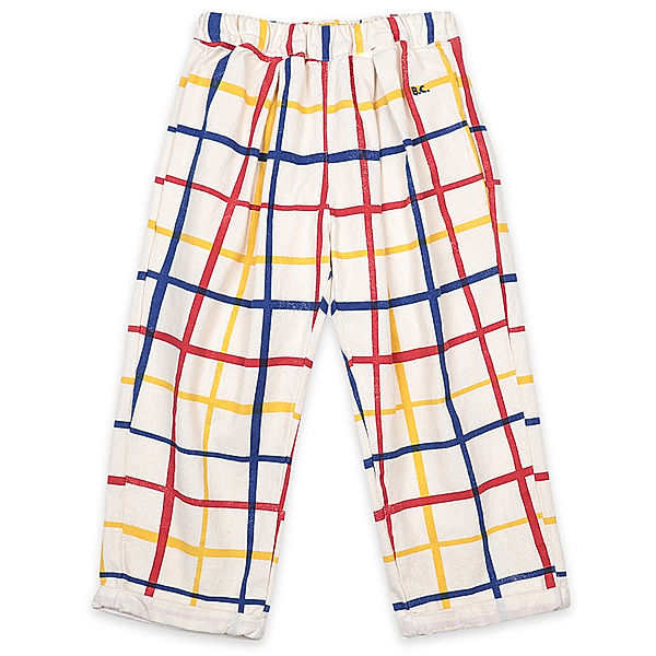 Bobo Choses Jersey-Hose BAGGY – CHECKERED in bunt