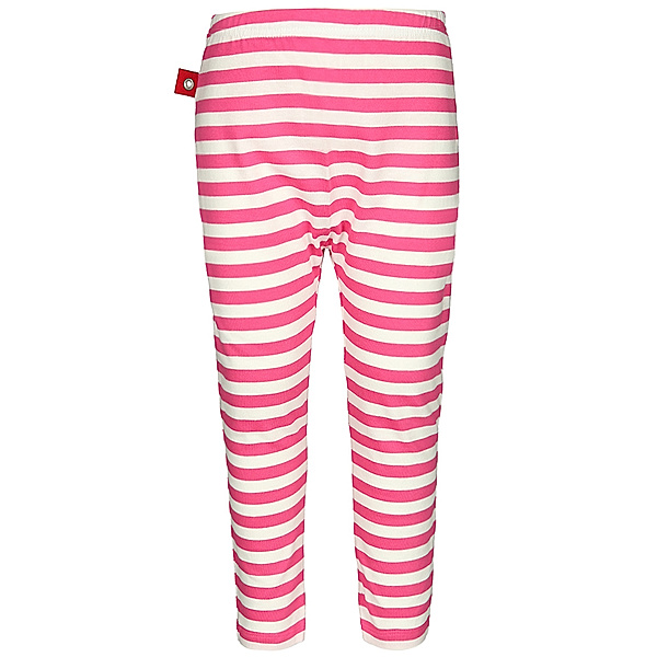 Volltreffer Jersey-Hose SLOUCH gestreift in pink/weiß