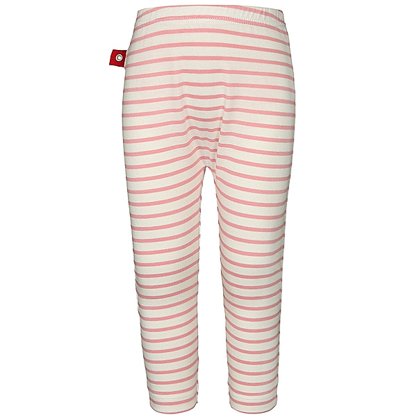 Volltreffer Jersey-Hose SLOUCH gestreift in rosa/weiß