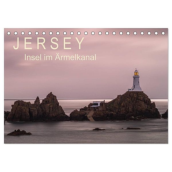 Jersey - Insel im Ärmelkanal (Tischkalender 2024 DIN A5 quer), CALVENDO Monatskalender, Enrico Caccia
