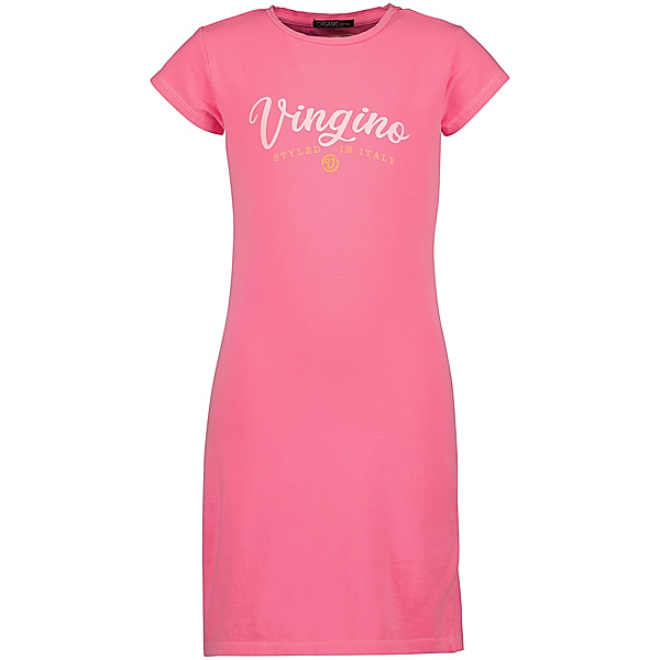 Vingino Jersey-Kleid BASIC LOGO in pink glo