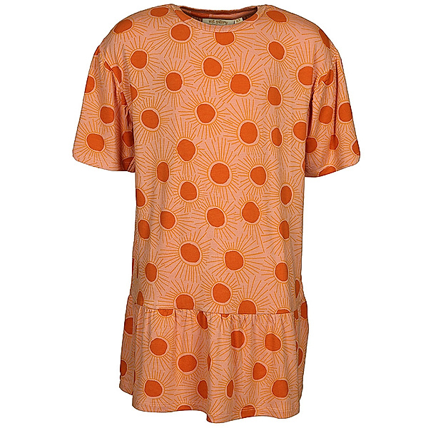 Soft Gallery Jersey-Kleid ELODIE SUNSHINE in pfirsich/orange