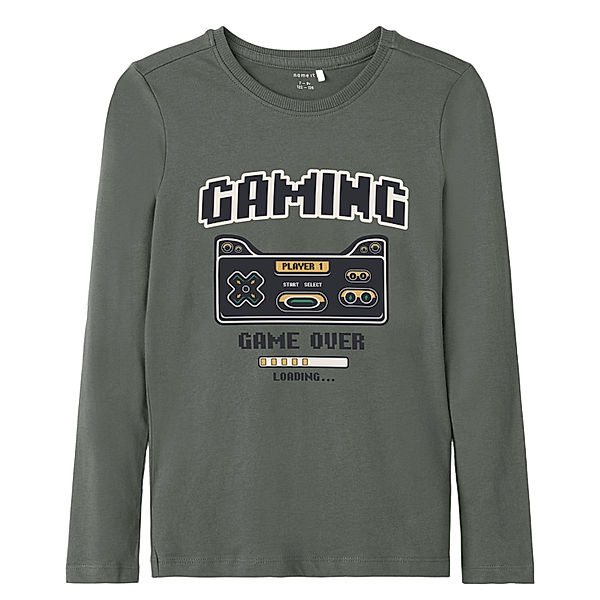 name it Jersey-Langarmshirt NKMRARO GAMING in agave green