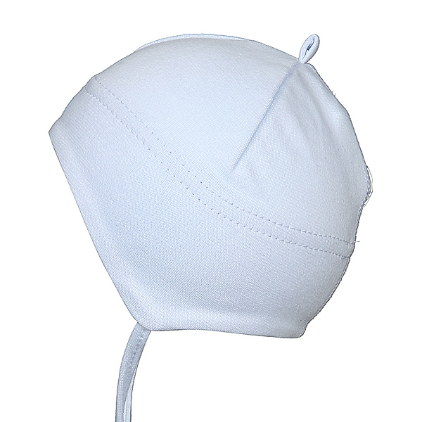 maximo Jersey-Mütze BASIC mit Ohrenschutz in hellblau