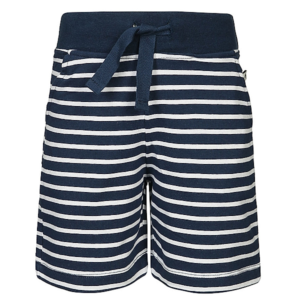 tausendkind essentials Jersey-Shorts CLASSIC gestreift in dunkelblau/weiß (Größe: 98)