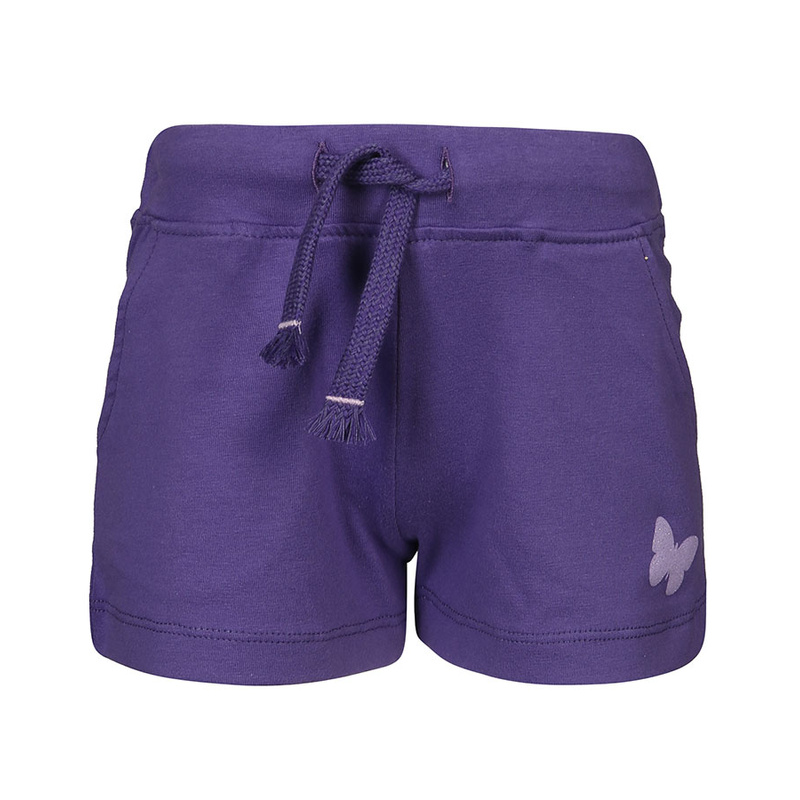 Jersey-Shorts GLITZER-SCHMETTERLING in lila