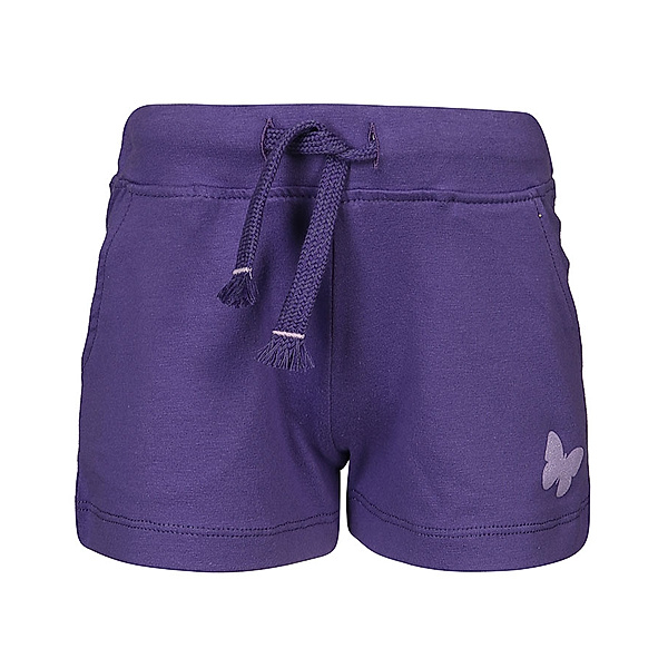 tausendkind collection Jersey-Shorts GLITZER-SCHMETTERLING in lila