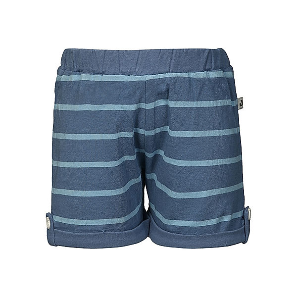 Jacky Jersey-Shorts HAPPY CAR FRIENDS geringelt in blau