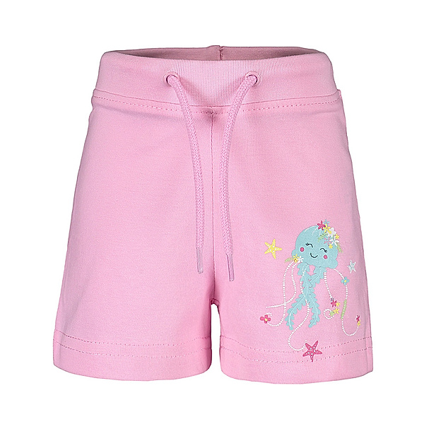 BLUE SEVEN Jersey-Shorts MERMAID SUMMER in rosa