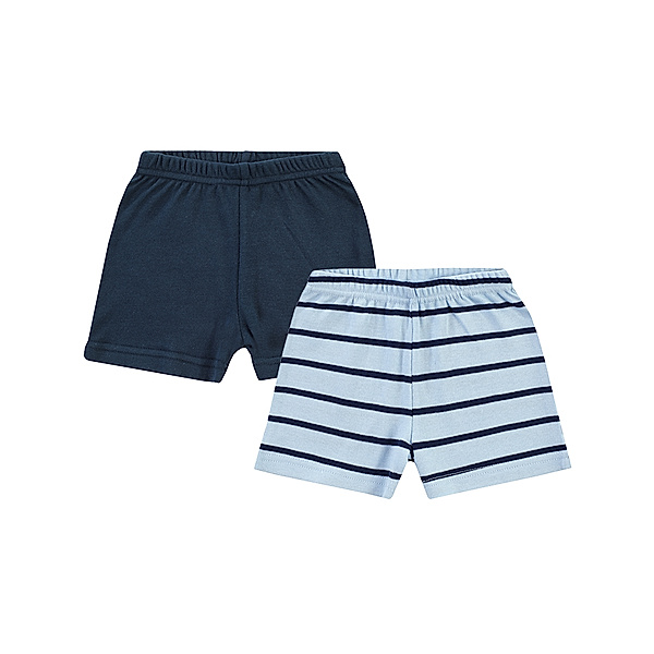 Jacky Jersey-Shorts MULTIPACK BOYS 2er-Pack in hellblau/marine