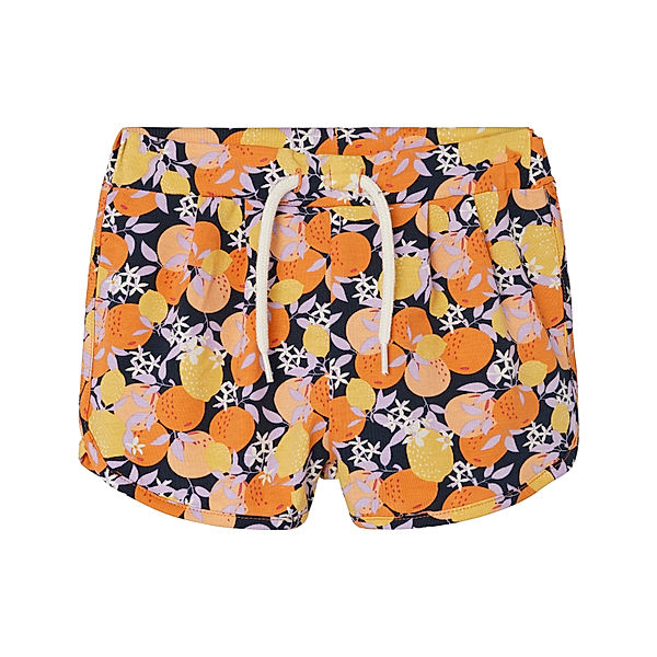 name it Jersey-Shorts NMFJINNIA CITRUS in dark sapphire