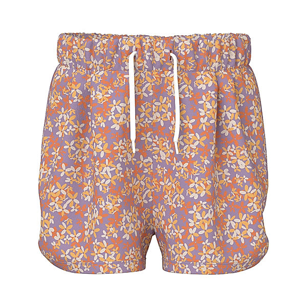 name it Jersey-Shorts NMFJINNIA FLOWERS in bunt