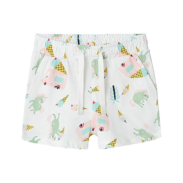 name it Jersey-Shorts NMFVIGGA ICECREAM VAN in bright white