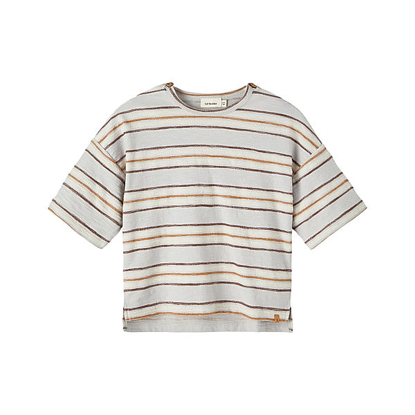 Lil' Atelier Jersey-T-Shirt NMMDODO STRIPED in harbor mist