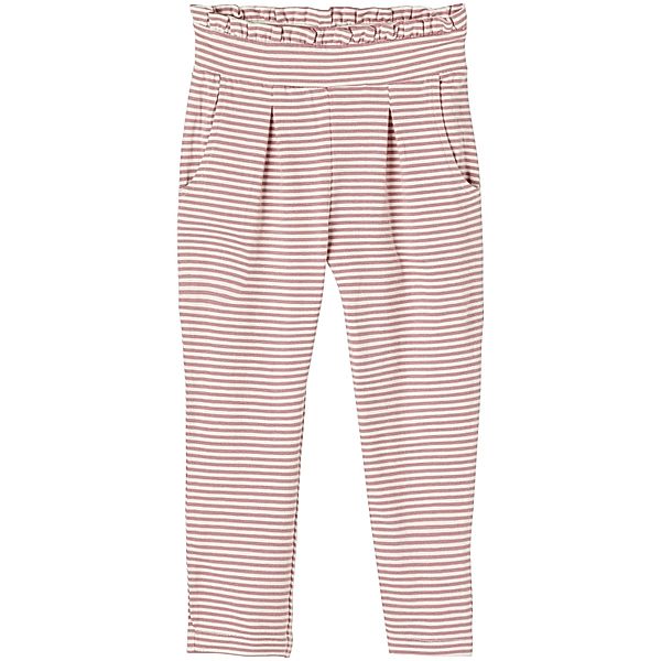 name it Jerseyhose NMFFAGMAR STRIPES in nostalgia rose