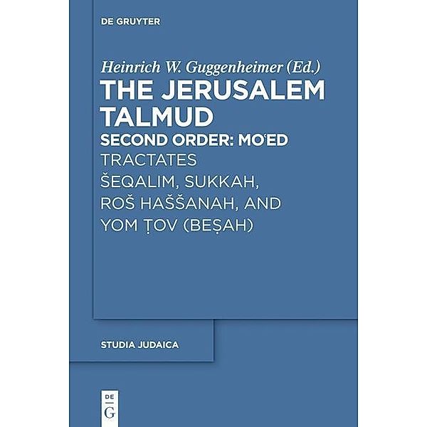 Jerusalem Talmud / Studia Judaica Bd.80