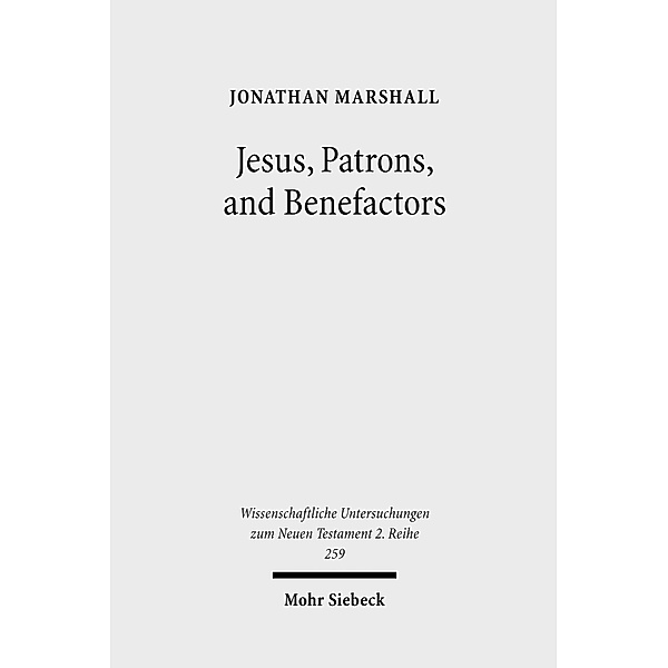 Jesus, Patrons, and Benefactors, Jonathan Marshall