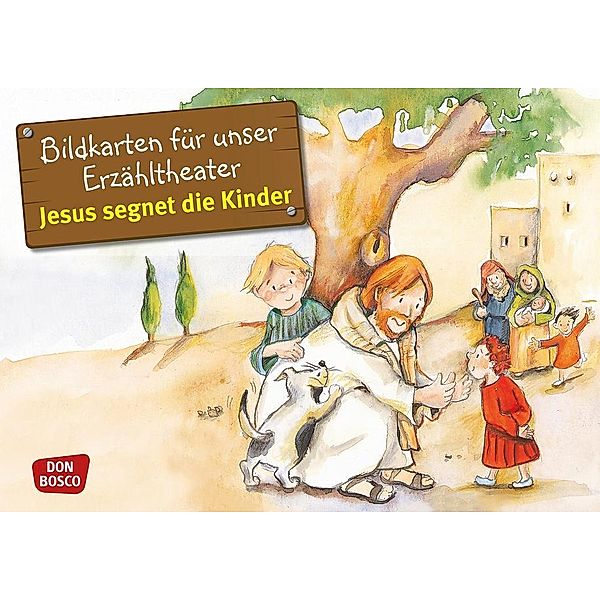 Jesus segnet die Kinder. Kamishibai Bildkartenset, Susanne Brandt, Klaus-Uwe Nommensen