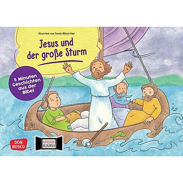 Jesus und der große Sturm. Kamishibai Bildkartenset, Esther Hebert, Gesa Rensmann