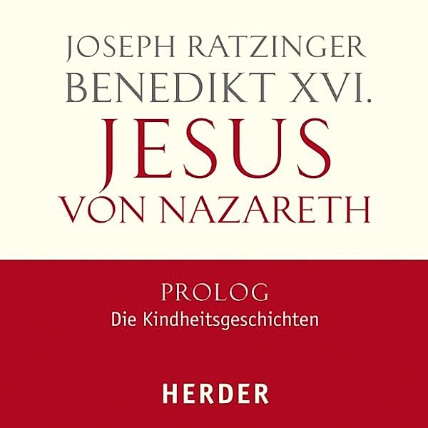 Jesus von Nazareth, Joseph Ratzinger