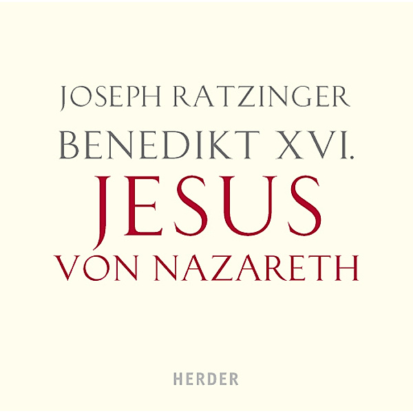 Jesus von Nazareth.Tl.1,12 Audio-CDs, Joseph Ratzinger