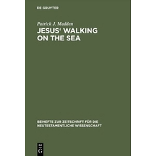 Jesus' Walking on the Sea, Patrick J. Madden