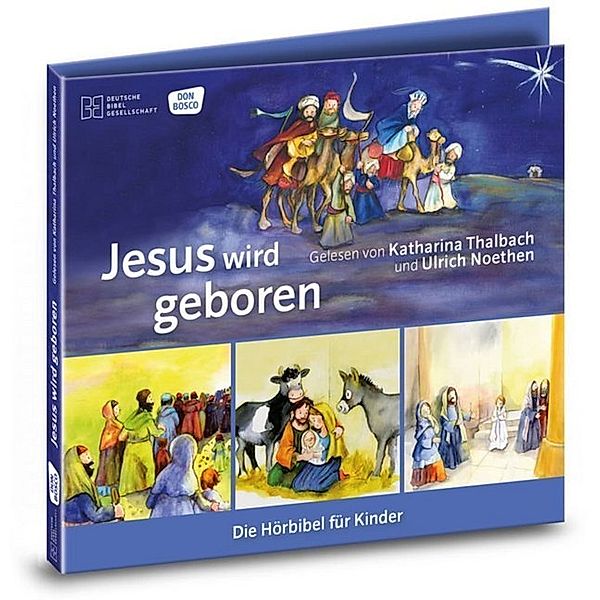 Jesus wird geboren,1 Audio-CD, Monika Arnold, Susanne Brandt, Klaus-Uwe Nommensen