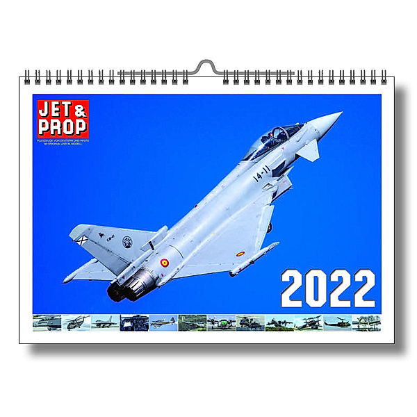 JET & PROP 2022 - A3-Wandkalender, VDM Heinz Nickel