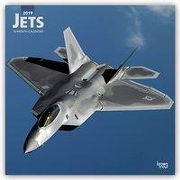 Jets - Düsenflugzeuge 2019 - 18-Monatskalender