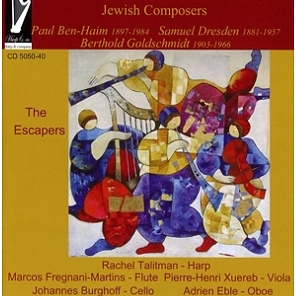 Jewish Composers The Escapers, Rachel Talitman, Xuereb, Fregnani-Martins, Eble, Burgh