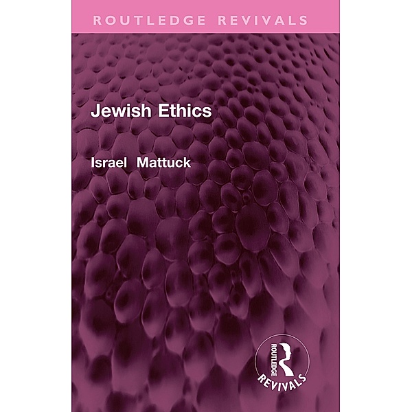 Jewish Ethics, Israel I. Mattuck
