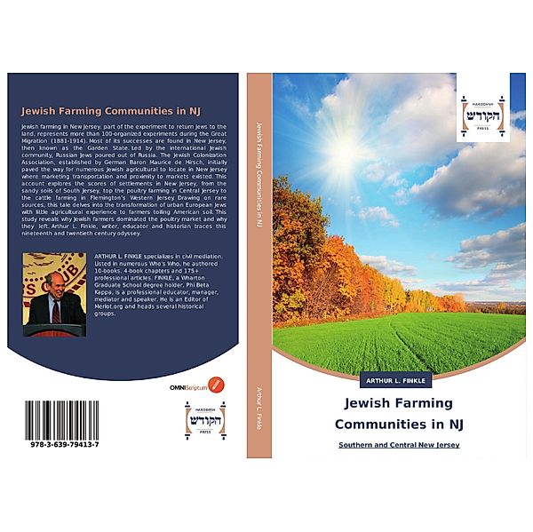 Jewish Farming Communities in NJ, Arthur L. Finkle